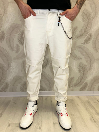 JEANS MAN BIANCO
