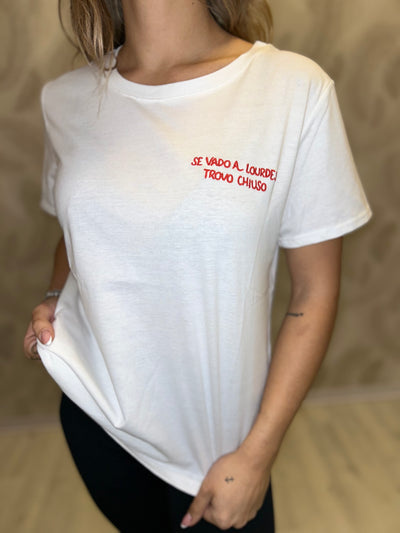T-SHIRT SCRITTA