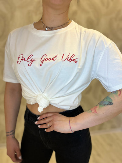 T-SHIRT SCRITTA