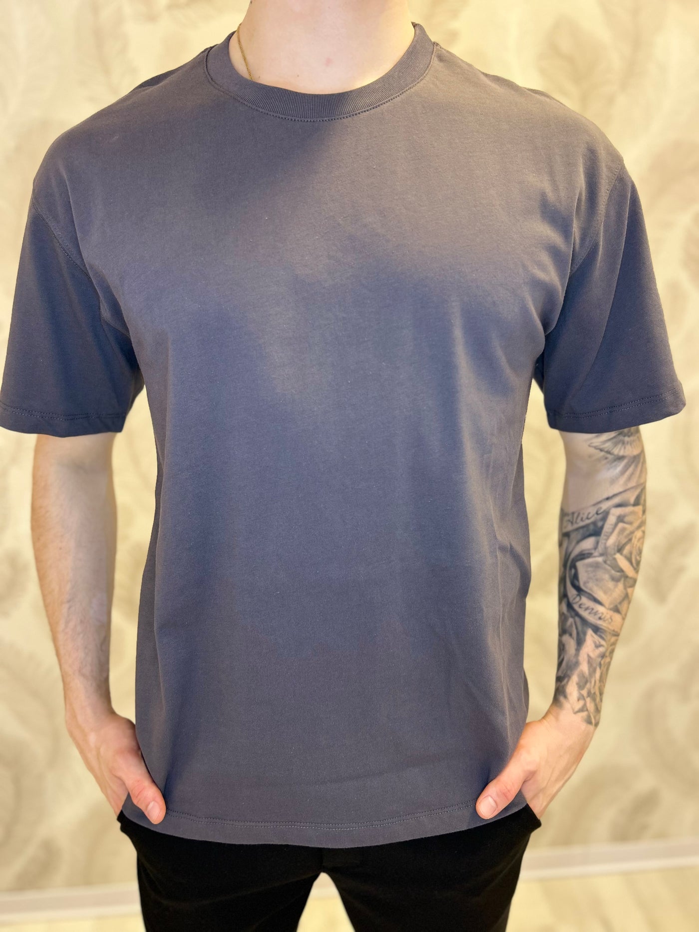 T-SHIRT MAN GRIGIO