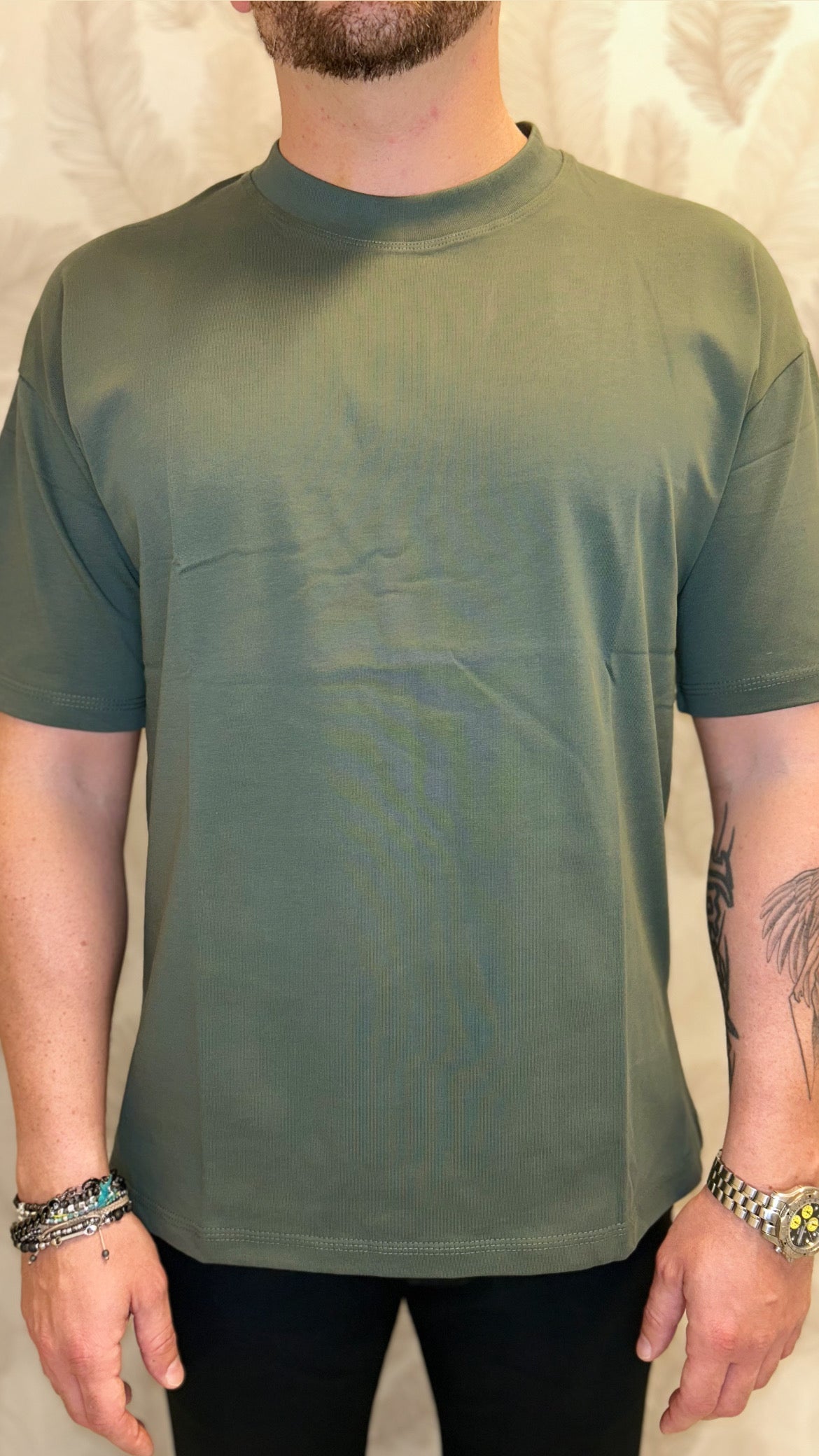 T-shirt basic verde